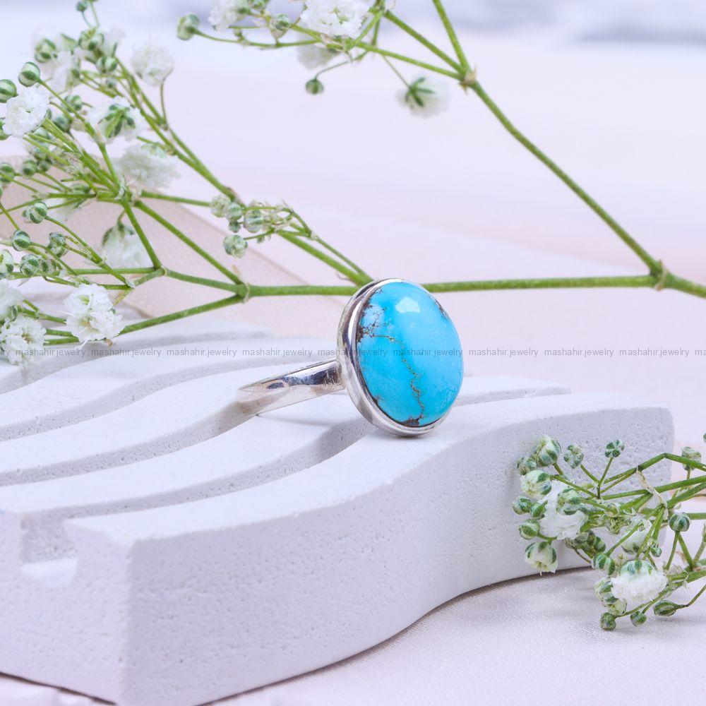 انگشتر فیروزه شجری زنانه کد 9826