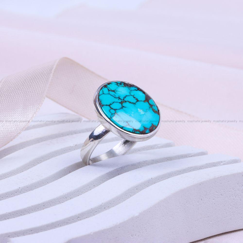 انگشتر فیروزه شجری زنانه کد 9830