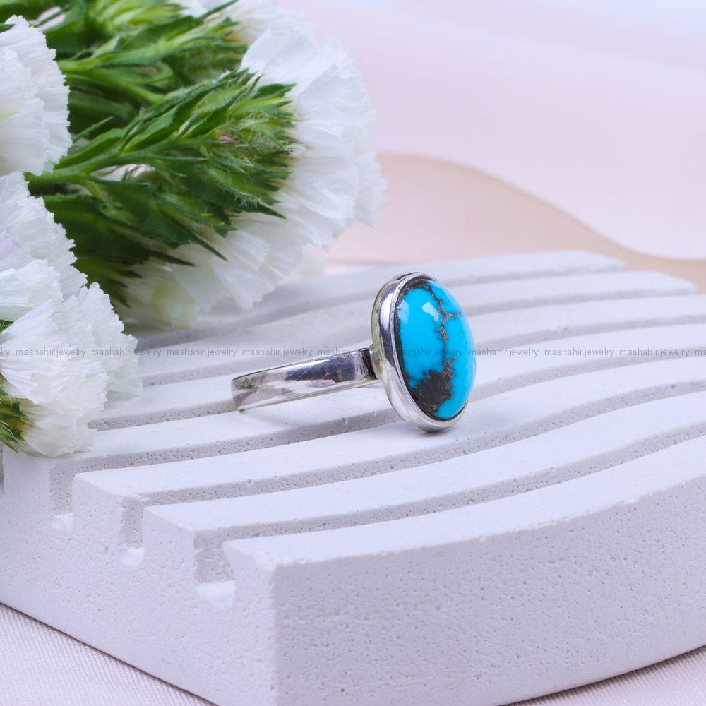 انگشتر فیروزه شجری زنانه کد 9834