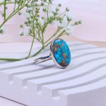 انگشتر فیروزه شجری زنانه کد 9836