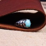 انگشتر فیروزه شجری مردانه کد 9869