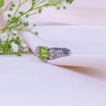 انگشتر سیترین زنانه کد 9942