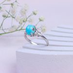 انگشتر فیروزه شجری زنانه کد 9961