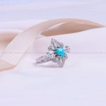 انگشتر فیروزه شجری زنانه کد 9971