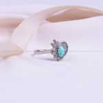 انگشتر فیروزه شجری زنانه کد 9972