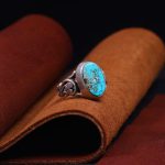انگشتر فیروزه شجری مردانه کد 10293
