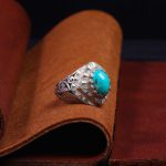 انگشتر فیروزه شجری مردانه کد 10297