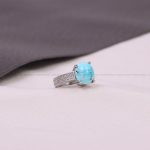 انگشتر فیروزه شجری زنانه کد 10544