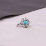 انگشتر فیروزه شجری زنانه کد 10546