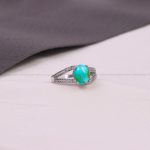 انگشتر فیروزه شجری زنانه کد 10547