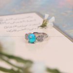 انگشتر فیروزه شجری زنانه کد 10557