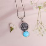 گردنبند فیروزه عجمی کد 10628