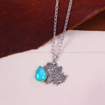 گردنبند فیروزه شجری کد 10633