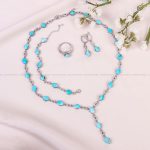 سرویس فیروزه زنانه کد 10658