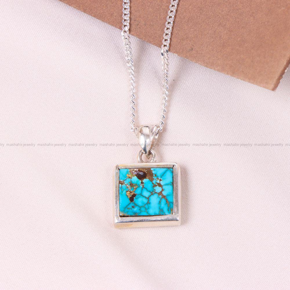 گردنبند فیروزه شجری کد 10685