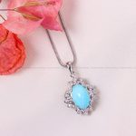 گردنبند فیروزه زنانه کد 10932