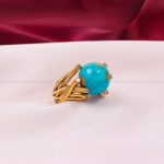 انگشتر فیروزه شجری زنانه کد 10987