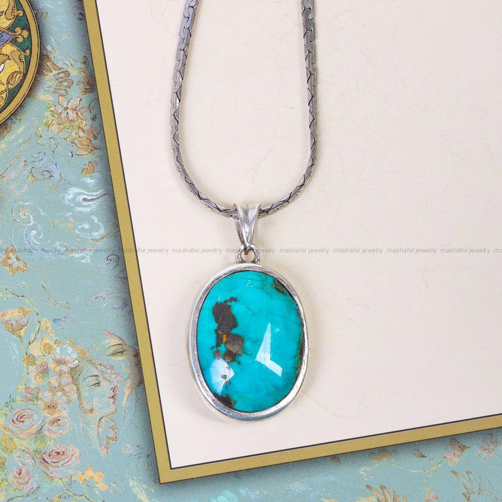 گردنبند فیروزه کد 11089