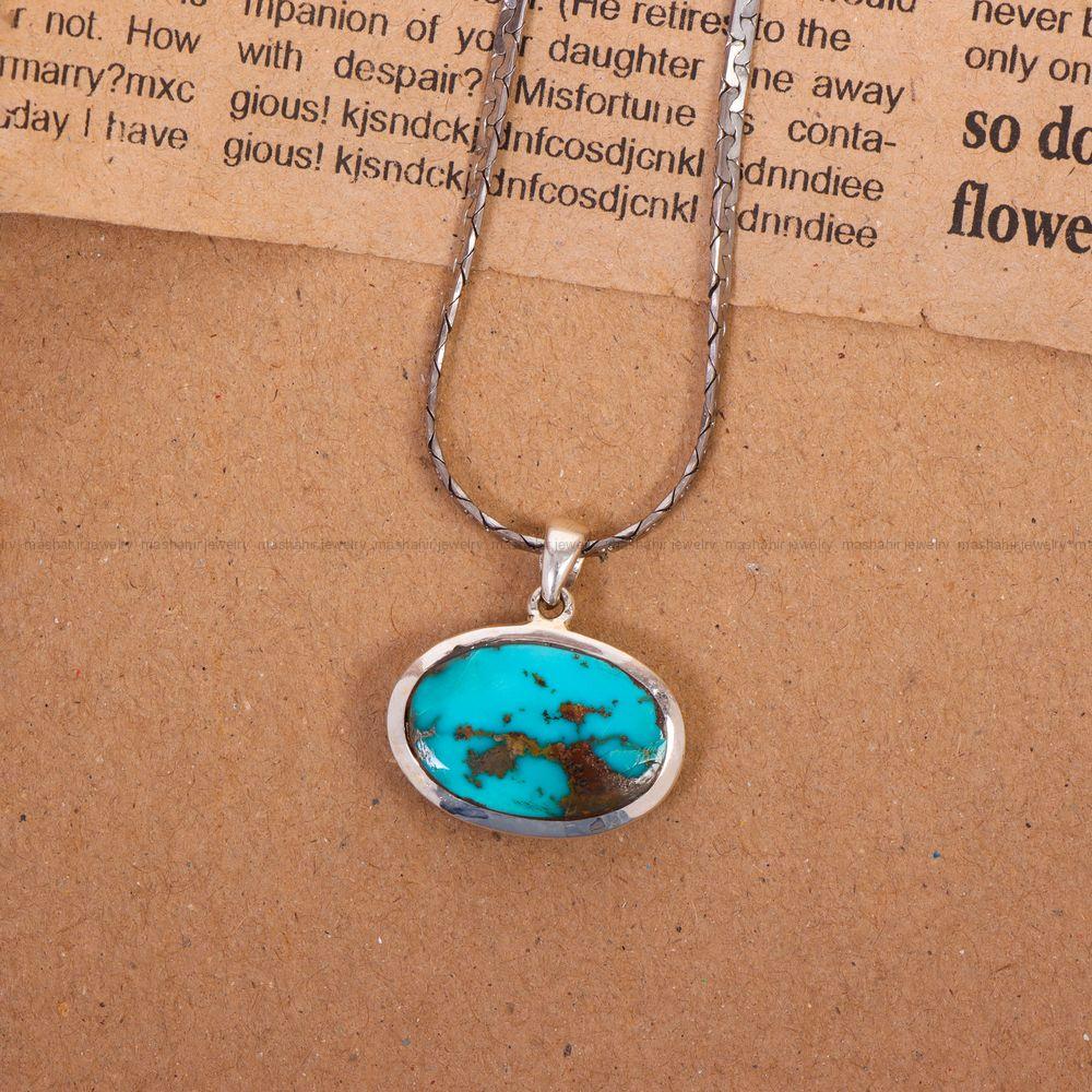 گردنبند فیروزه کد 11093