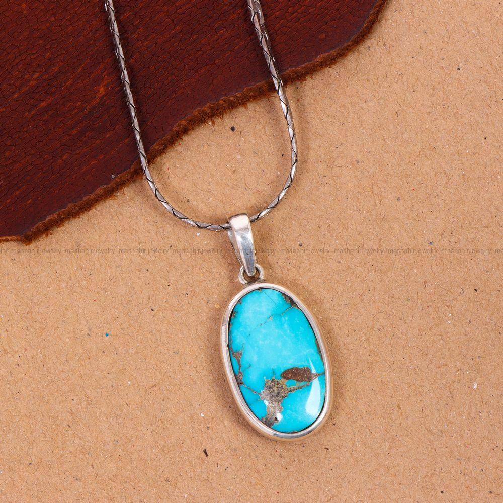 گردنبند فیروزه کد 11098