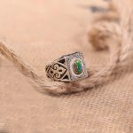 انگشتر اوپال مردانه کد 10612