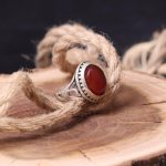 انگشتر عقیق یمن مردانه کد 10690