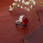 انگشتر عقیق یمن مردانه کد 10702