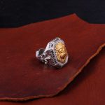 انگشتر نقره مردانه کد 10789