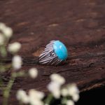 انگشتر فیروزه عجمی مردانه کد 10807