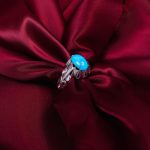 انگشتر فیروزه شجری مردانه کد 10818