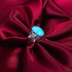 انگشتر فیروزه شجری مردانه کد 10822