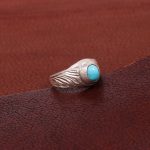 انگشتر فیروزه بچگانه کد 11254