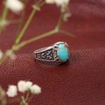 انگشتر فیروزه بچه گانه کد 11272