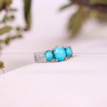 انگشتر فیروزه شجری زنانه کد 11441