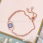 دستبند نقره زنانه کد 11744