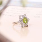 انگشتر زبرجد زنانه کد 11763