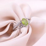 انگشتر زبرجد زنانه کد 11766