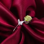 انگشتر زبرجد زنانه کد 11769