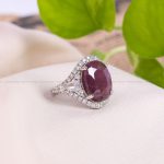 انگشتر یاقوت سرخ زنانه کد 11812