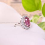 انگشتر یاقوت سرخ زنانه کد 11815