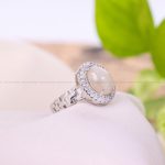 انگشتر اوپال زنانه کد 11825