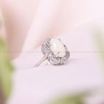 انگشتر اوپال زنانه کد 11827