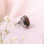 انگشتر اوپال زنانه کد 11833