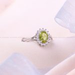 انگشتر زبرجد زنانه کد 11837