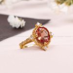 انگشتر الکساندریت زنانه کد 12163