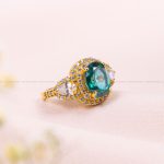 انگشتر آمیتیست زنانه کد 12167