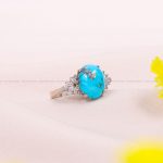 انگشتر فیروزه شجری زنانه کد 12172