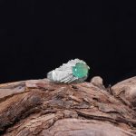 انگشتر زمرد مردانه کد 11384