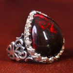 انگشتر اوپال مردانه کد 11927