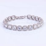 دستبند نقره زنانه کد 12177